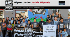 Desktop Screenshot of migrantjustice.net