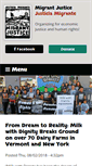 Mobile Screenshot of migrantjustice.net